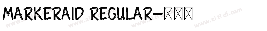 MarkerAid Regular字体转换